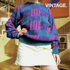 VINTAGE 〰️ ADAM SLOANE CREWNECK SWEATER